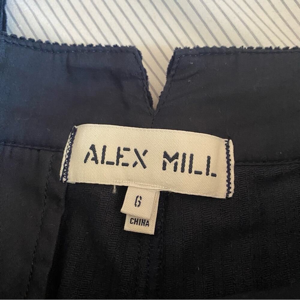 Tuckernuck Alex Mill Boy Pant in Rugged‎ Corduroy Navy blue high rise - Picture 6 of 8